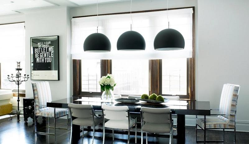 Claves para iluminar una mesa comedor