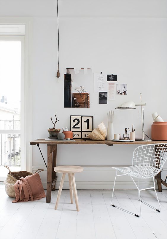 espacio de trabajo en casa